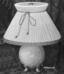 5326/eG Lamp Ball with Raised Sunflower Relief