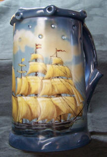 Steins Galleon ships back view