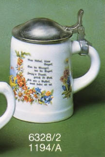 6328/2 Stein with rounded lid