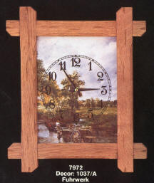 7972-1037/A Wall Clock