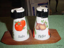 Vegetable Salt & Pepper Shakers