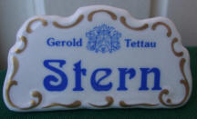 Stern Dealer Plaque