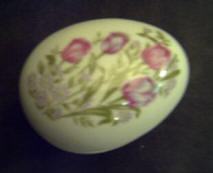 Gerold Porzellan Pink Tulips Egg