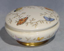 Butterfly decorated Trinket Jar