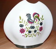 Rooster Pocket Vase